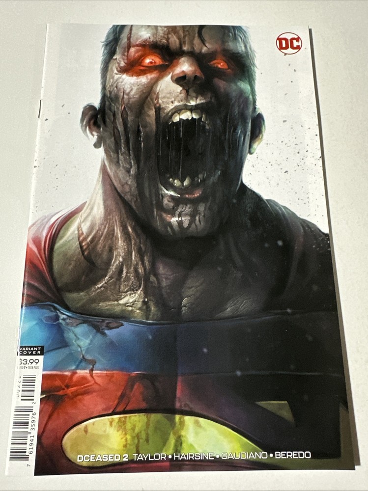 DCEASED #2 FRANCESCO MATTINA VARIANT 2019 DC COMICS NM