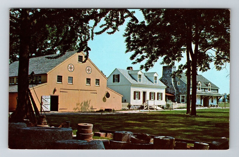 Landis Valley PA-Pennsylvania, Farm Museum, Vintage Postcard