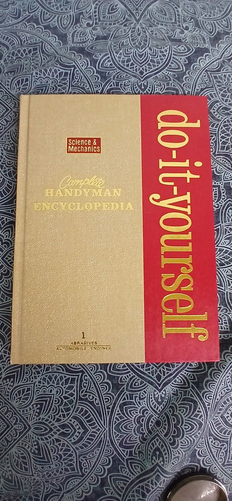 Do-It-Yourself Complete Handyman Encyclopedia Vol 1 1975 Vintage Hardcover