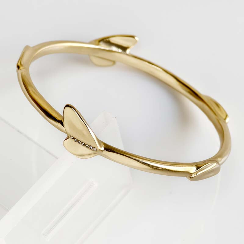 New Chicos Floral Bangle Bracelet Gift Fashion Women Party Vacation Show Jewelry
