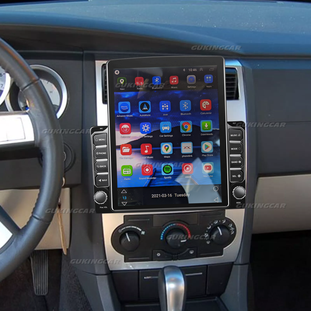 9.7” Car Stereo Radio For 2005-2007 Dodge Charger Magnum Carplay GPS Android