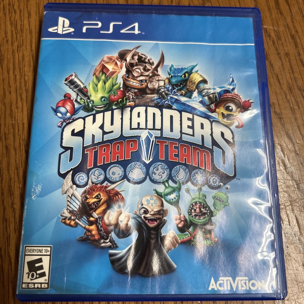 Skylanders Trap Team PS4 Game - Authentic Tested Activision PlayStation 4 Sony