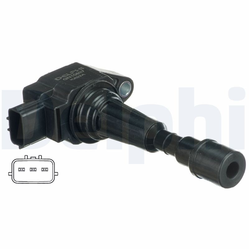 GN10637-12B1 DELPHI Ignition Coil for Mazda