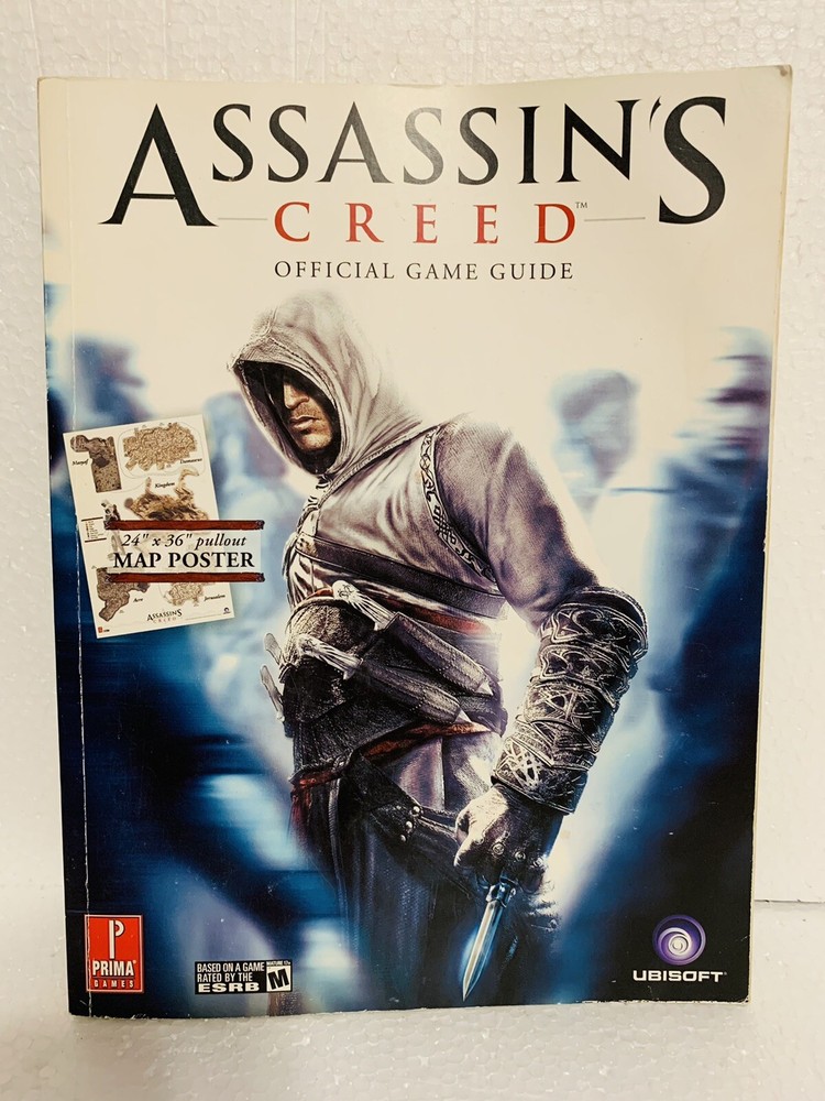 Assassin's Creed Prima Official Game Strategy Guide Prima W Map Poster