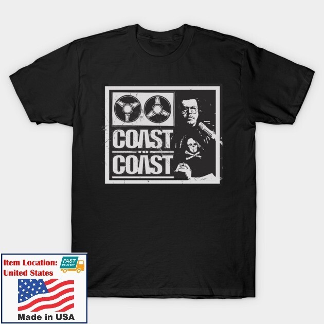 New Coast to Coast - Art Bell Fan Art T-Shirt Unisex All Size