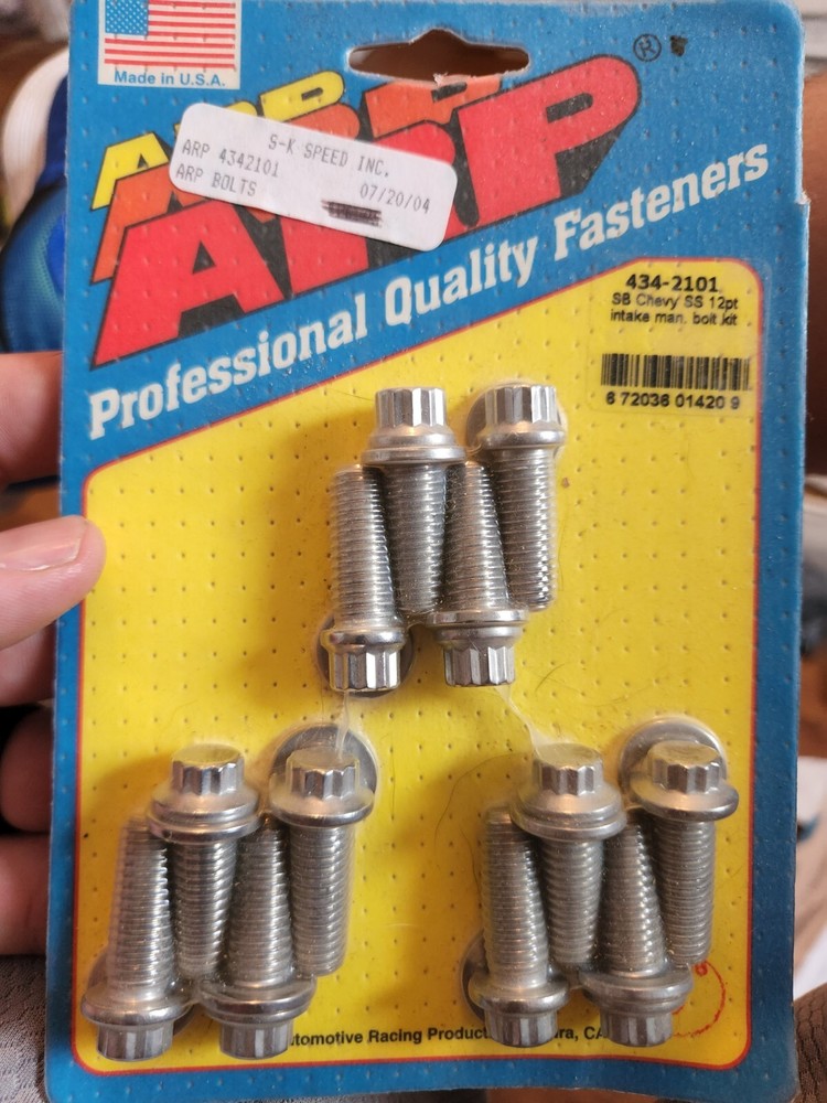 Chevy SS 12-Point Intake Bolt Kit ARP 434-2101 SB
