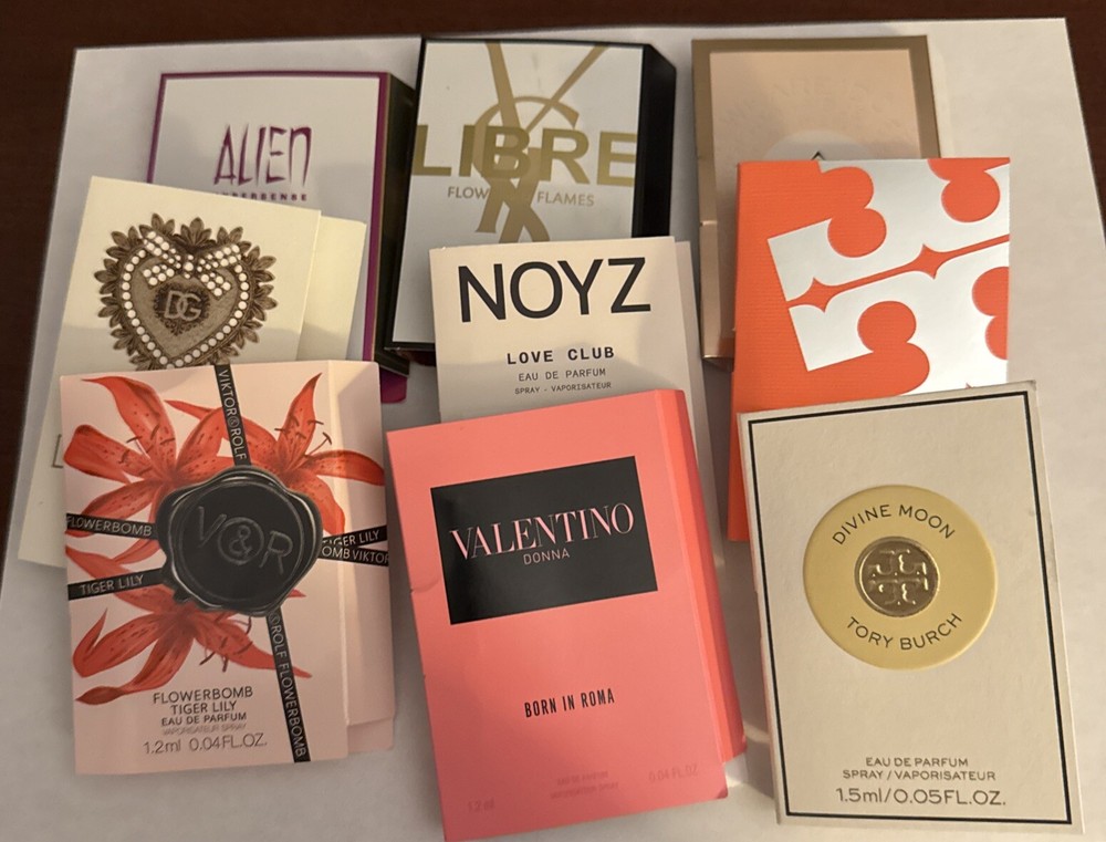 Women Perfume Sample Vials - Custom Scents & Combined Shipping in Box