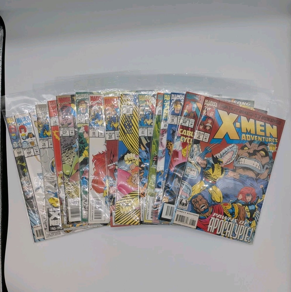 90s X-Men Comic Lot Of 15 Uncanny X-Men Fatal Attractions X-Cutioner (LOT 14)