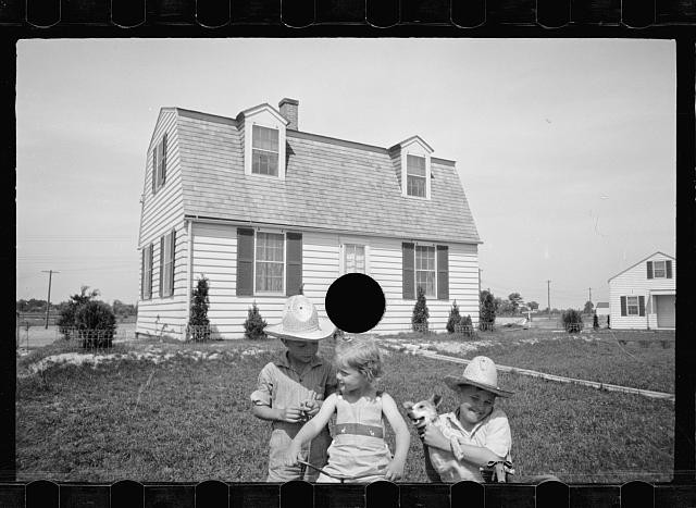 Decatur Indiana 1936 Decatur Homesteads First Homesteaders Children House