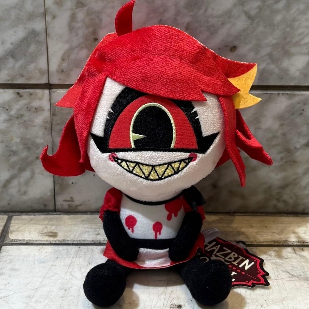 Hazbin Hotel Nifty Sitting Plush Toy 20cm Round One Exclusive From Japan