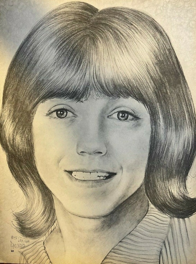 1971 Vintage Magazine Illustration David Cassidy Keith Partridge