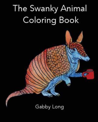 Swanky Animal Coloring Book, Paperback by Long, Gabby J., Like New Used, Free...