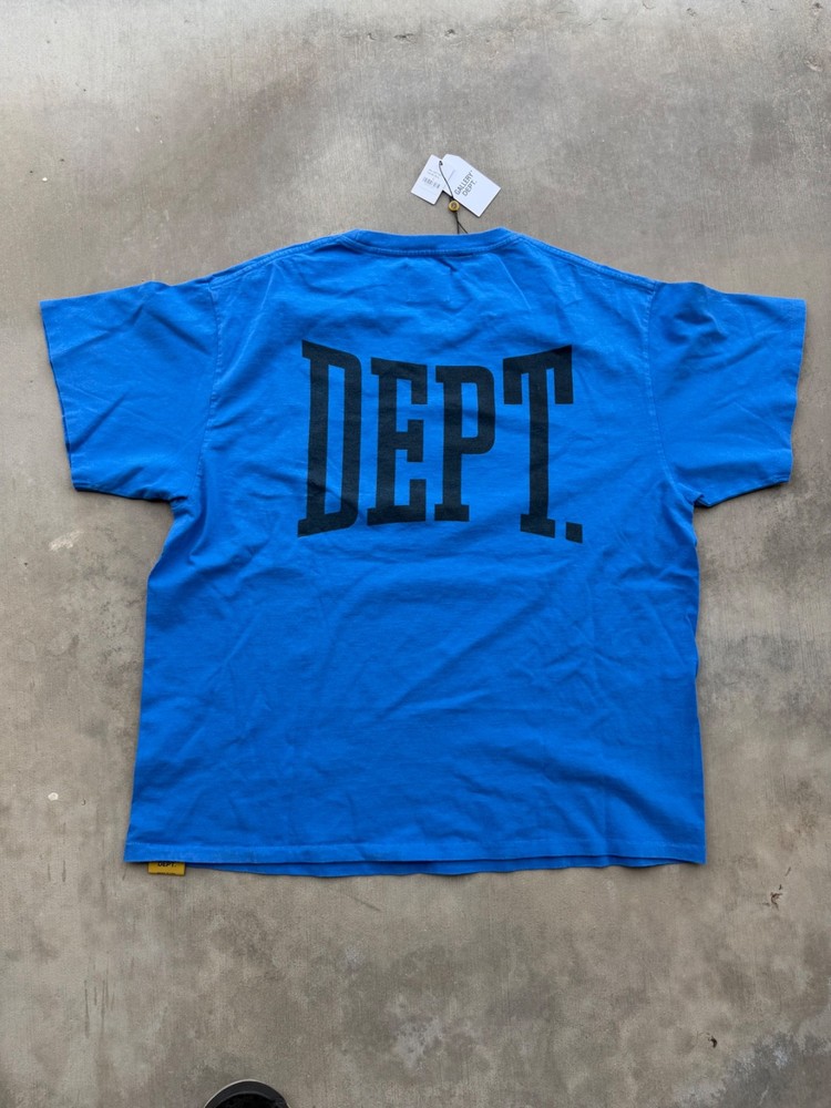 Gallery Dept. Gym Logo T-Shirt – Royal Blue – New With Tags