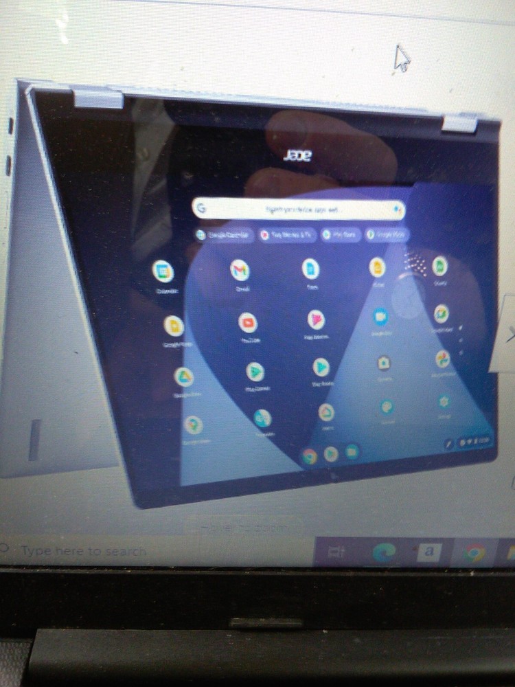 Acer Chromebook Spin 514 14-inch Touch Laptop 128GB AMD Ryzen 3 8GB RAM-image