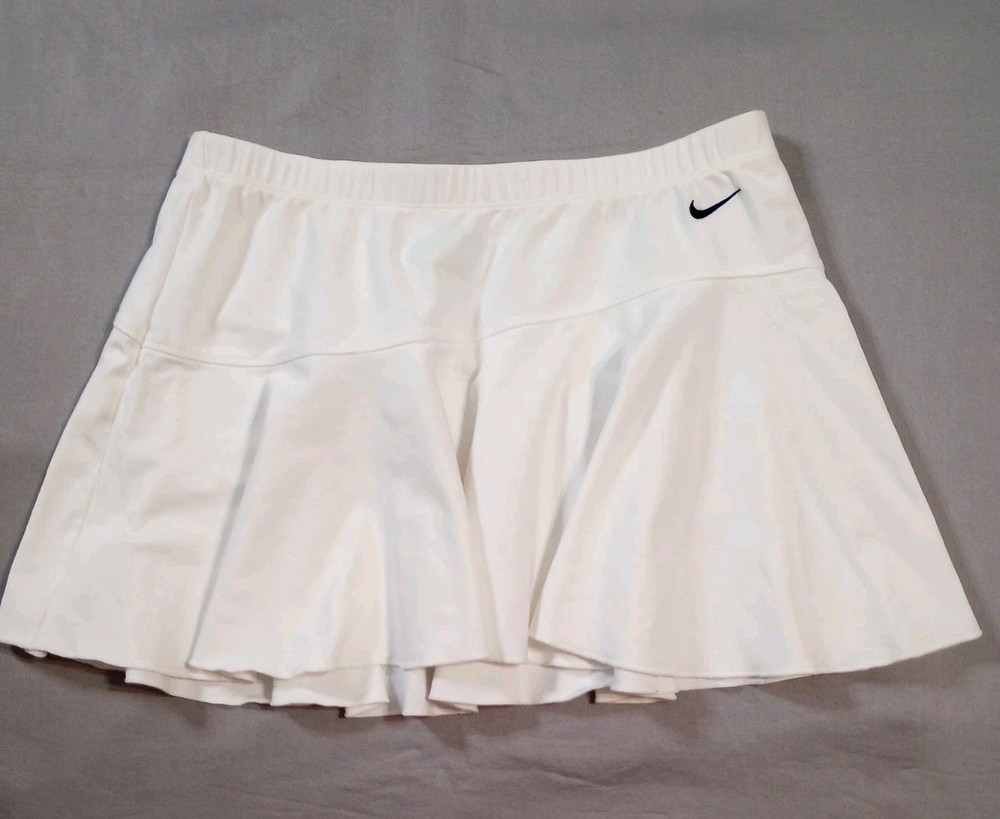 Nike Golf Tennis Skirt Womens Small White Dri Fit