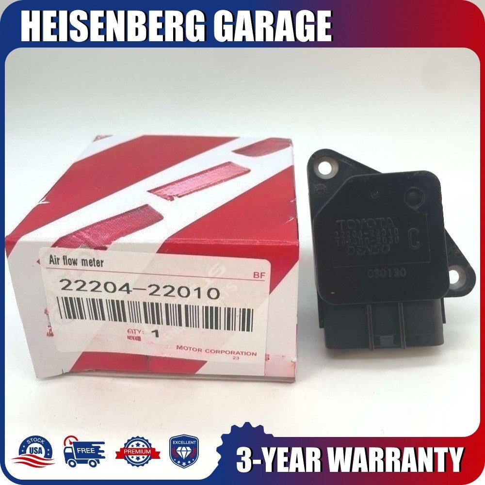 OEM DENSO Mass Air Flow Meter MAF Sensor 22204-22010For Toyota Lexus Scion US