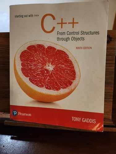 Starting Out with C++ from Control - Paperback, by Gaddis Tony - Very Good v