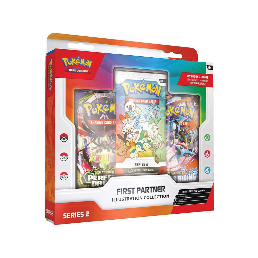 Pokemon First Partner Illustration Collection Series 2 (Factory Sealed)
