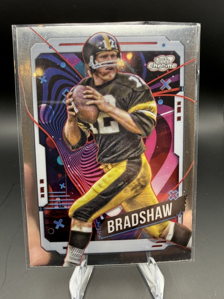 2024 Topps chrome cosmic football Terry Bradshaw #84 Pittsburgh Steelers