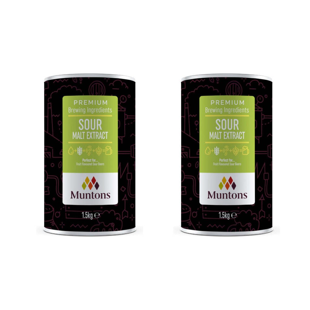 Malt Extract Sour - Unique Fruit-Flavoured Sours (1.5 kg | 3.3 Lb) | Pack of 2