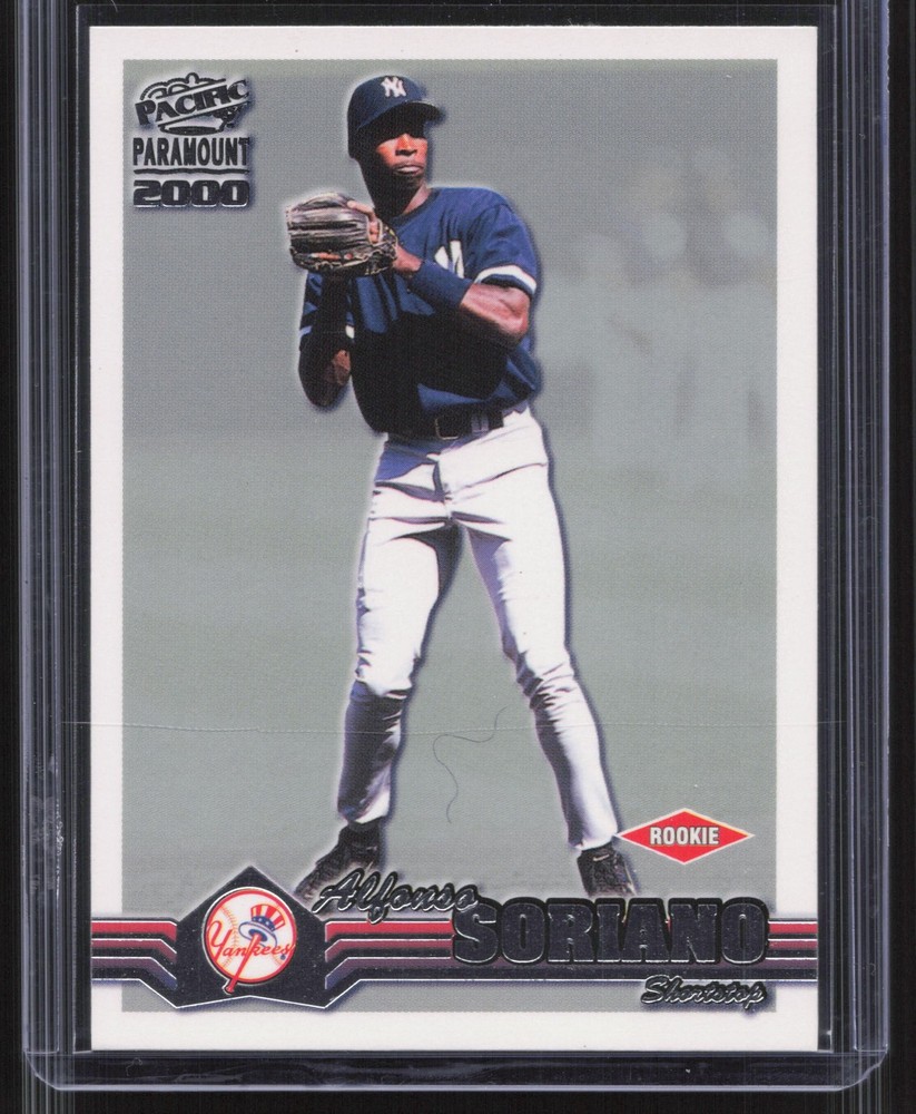 2000 Pacific Paramount #165 Alfonso Soriano