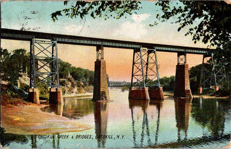Catskill New York NY : BRIDGE SCENE m/14 AV4473