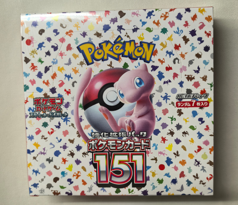 Pokemon 151 sv2a Japanese Scarlet & Violet Booster Box - NEW Sealed