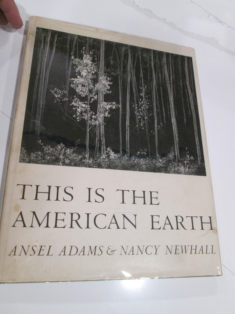 Ansel Adams THIS IS THE AMERICAN EARTH First Edition in jacket 1960 PHOTOGRAPHY