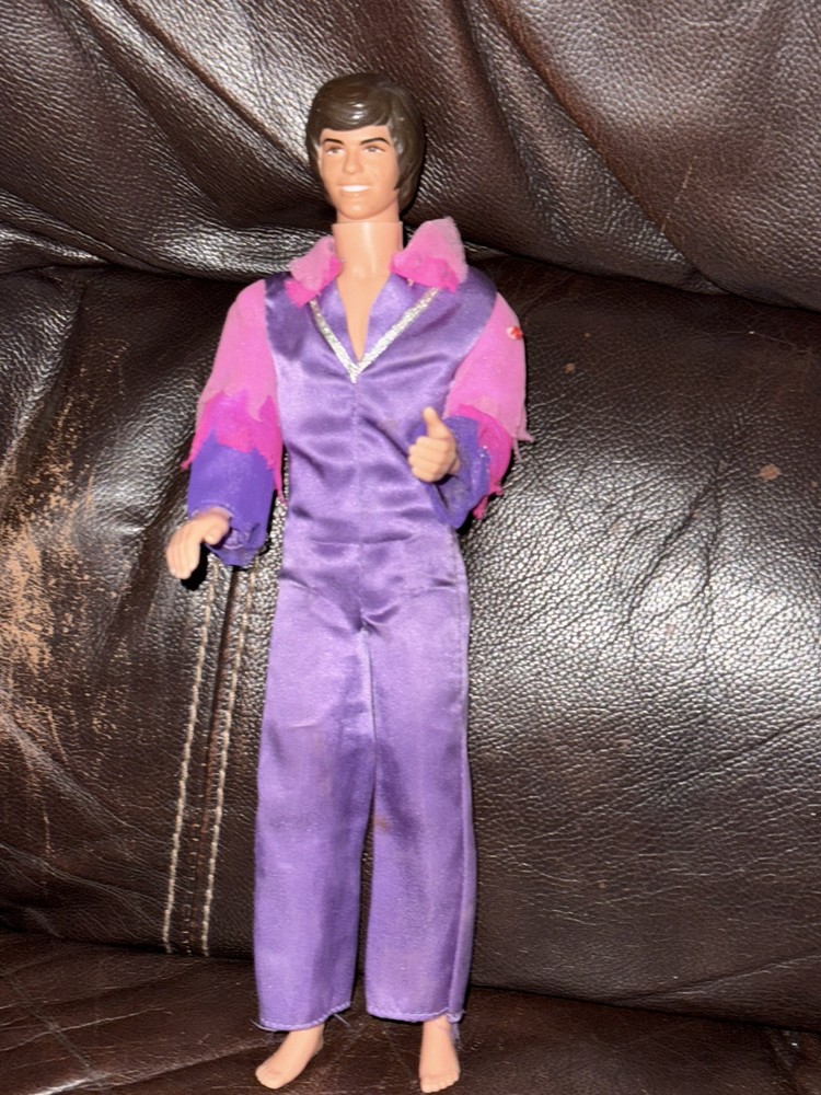 Vintage DONNY OSMOND Doll, Mattel, 1988 Purple Outfit