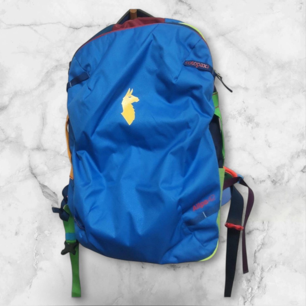 Cotopaxi Allpa 42L Multicolor Travel Backpack with Sustainable Unique Design