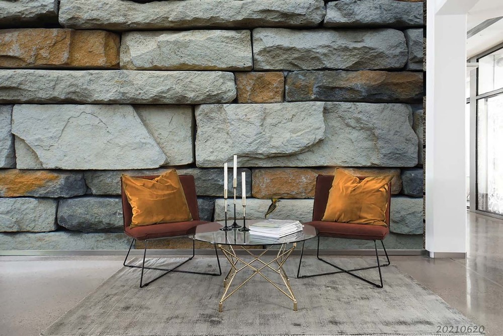 3D Stone Architecture Texture Wall Murals Wallpaper Murals Wall Sticker 5