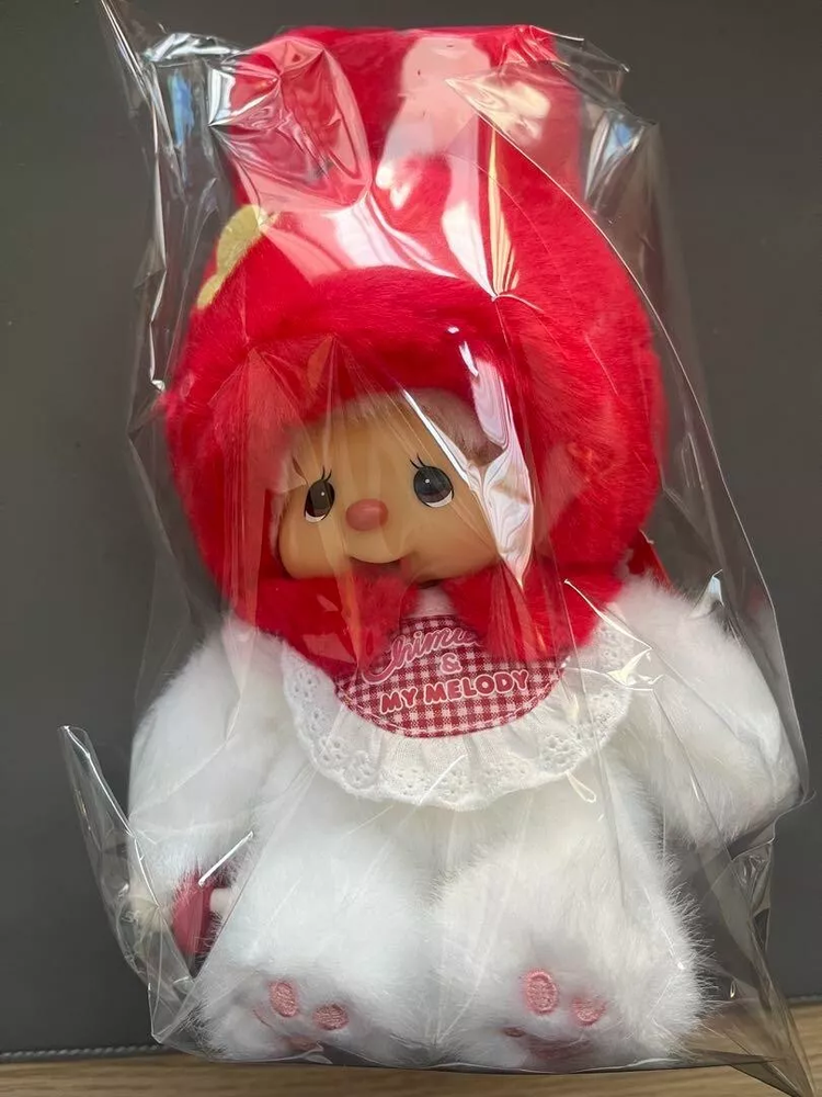 Sekiguchi My Melody Monchhichi Chimutan Cute Japanese Doll Keychain