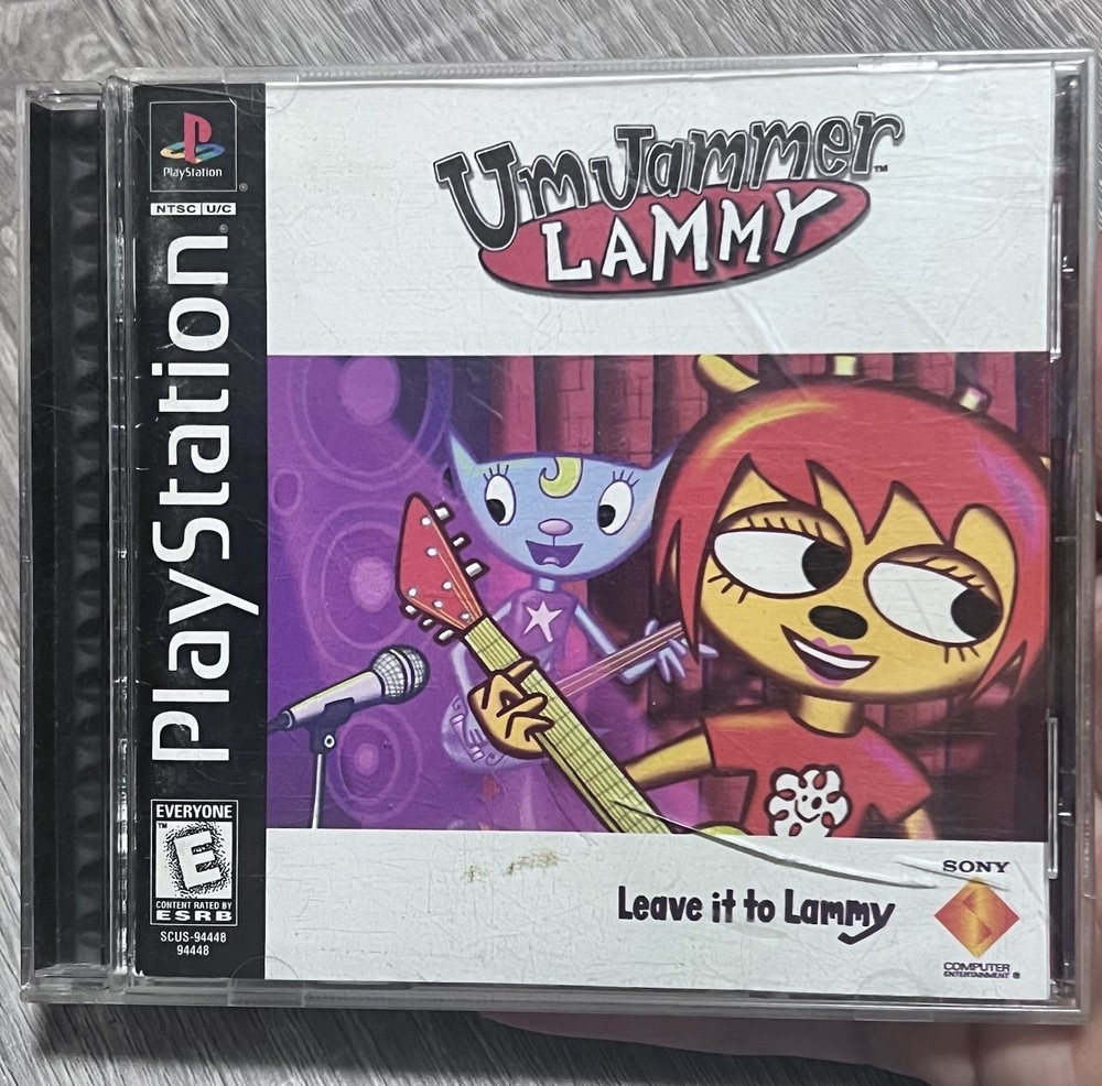 Um Jammer Lammy PlayStation 1 PS1 Complete   — READ —
