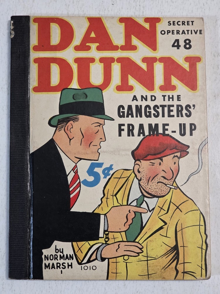 DAN DUNN SPECIAL OPERATIVE 48 FN/VF WHITMAN 1937 N. MARSH, Platinum Age Beauty