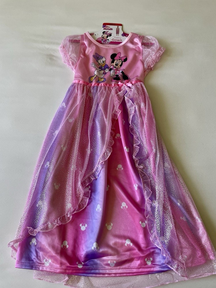 Disney Fantasy Gown Minnie Mouse & Daisy Pink Size 6