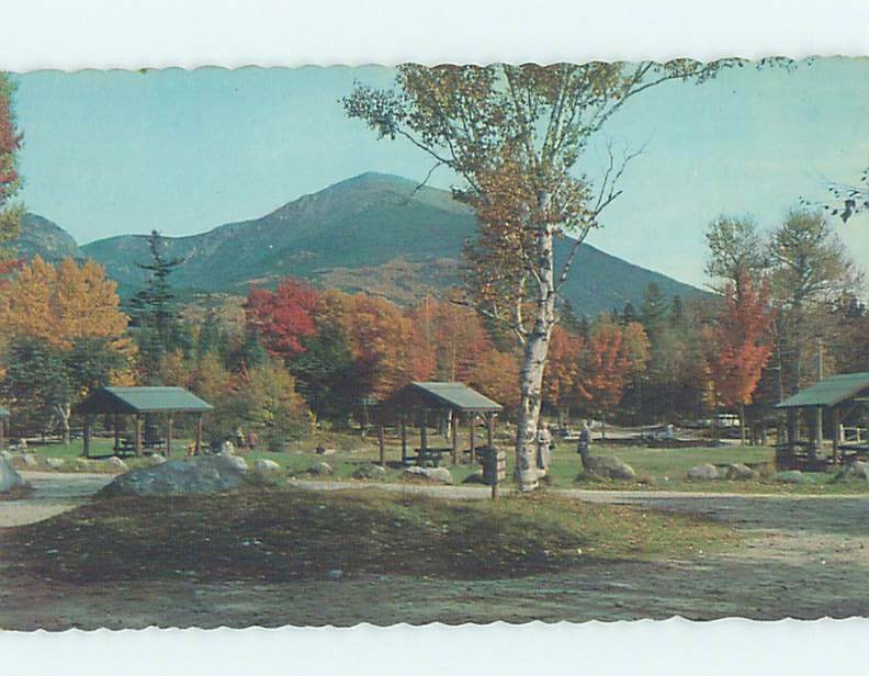 Pre-1980 CAMP SCENE Baxter State Park - Millinocket Maine ME m/09 AE3281