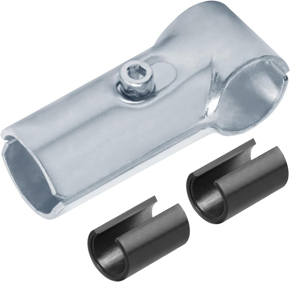 10 Sets T Pipe Clamp Connector Tee Clamps for 3/4