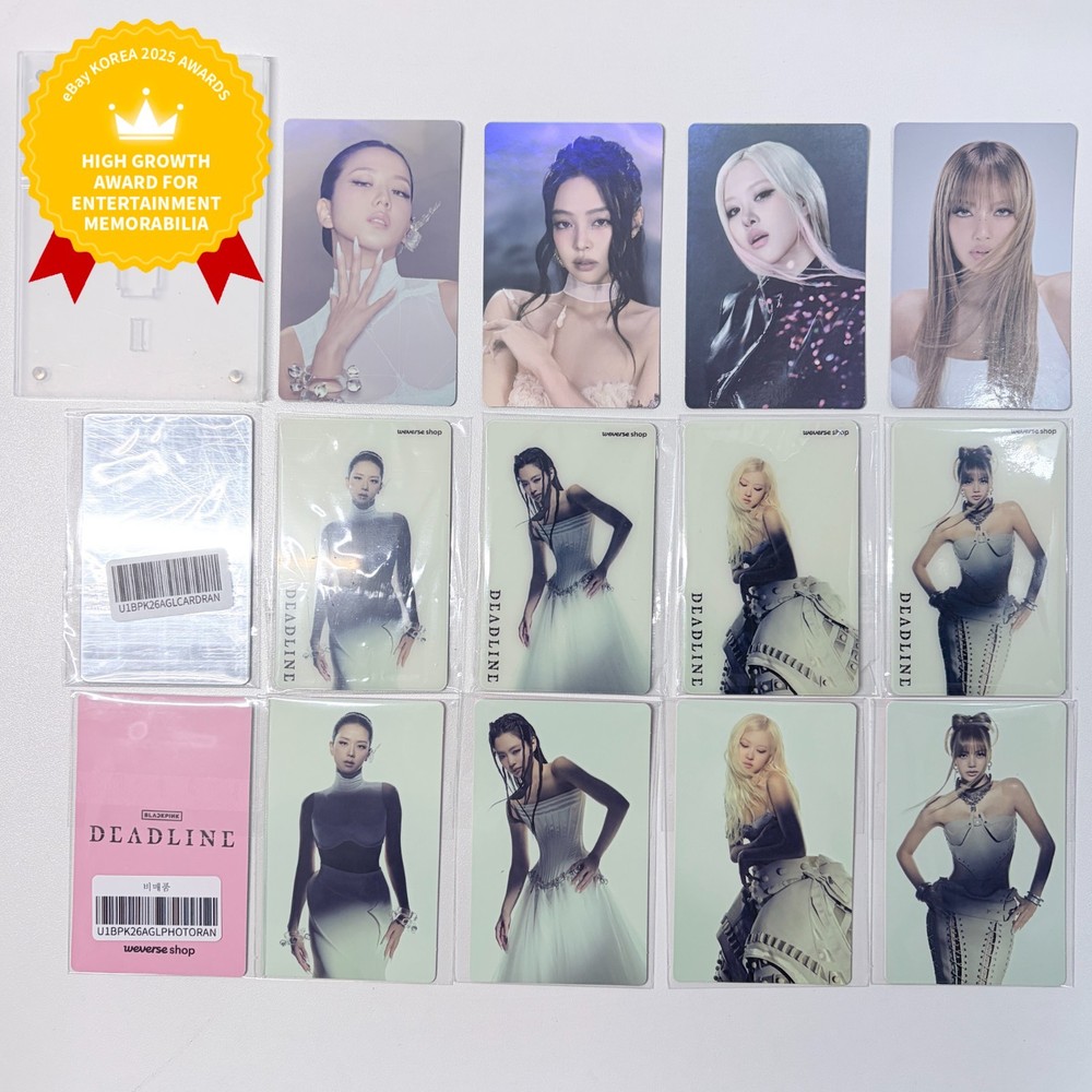 BLACKPINK 3rd MIN ALBUM [DEADLINE] WEVERSE LUCKYDRAW Official Photocard + Track