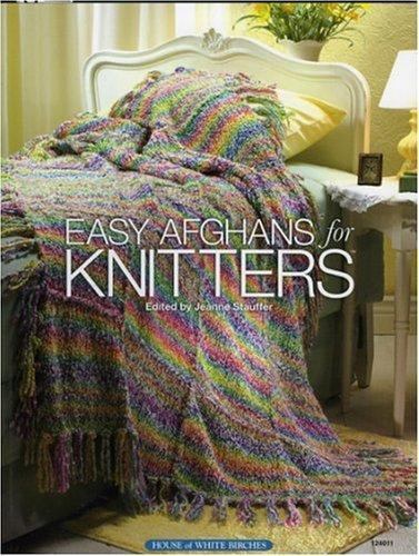 Easy Afghans for Knitters  paperback Used - Very Good