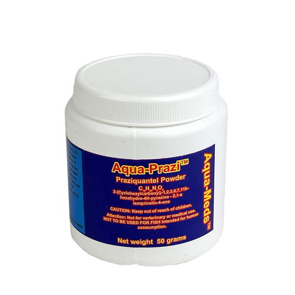 Aqua Meds Aqua Prazi Koi Fluke Treatment 50g for Healthy Fish PZ50  