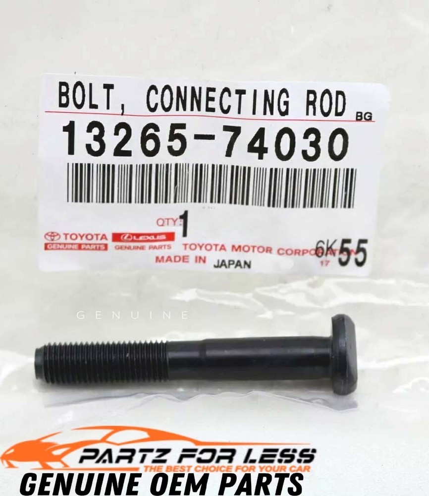 TOYOTA Genuine Connecting Rod Bolt 13265-74030 OEM