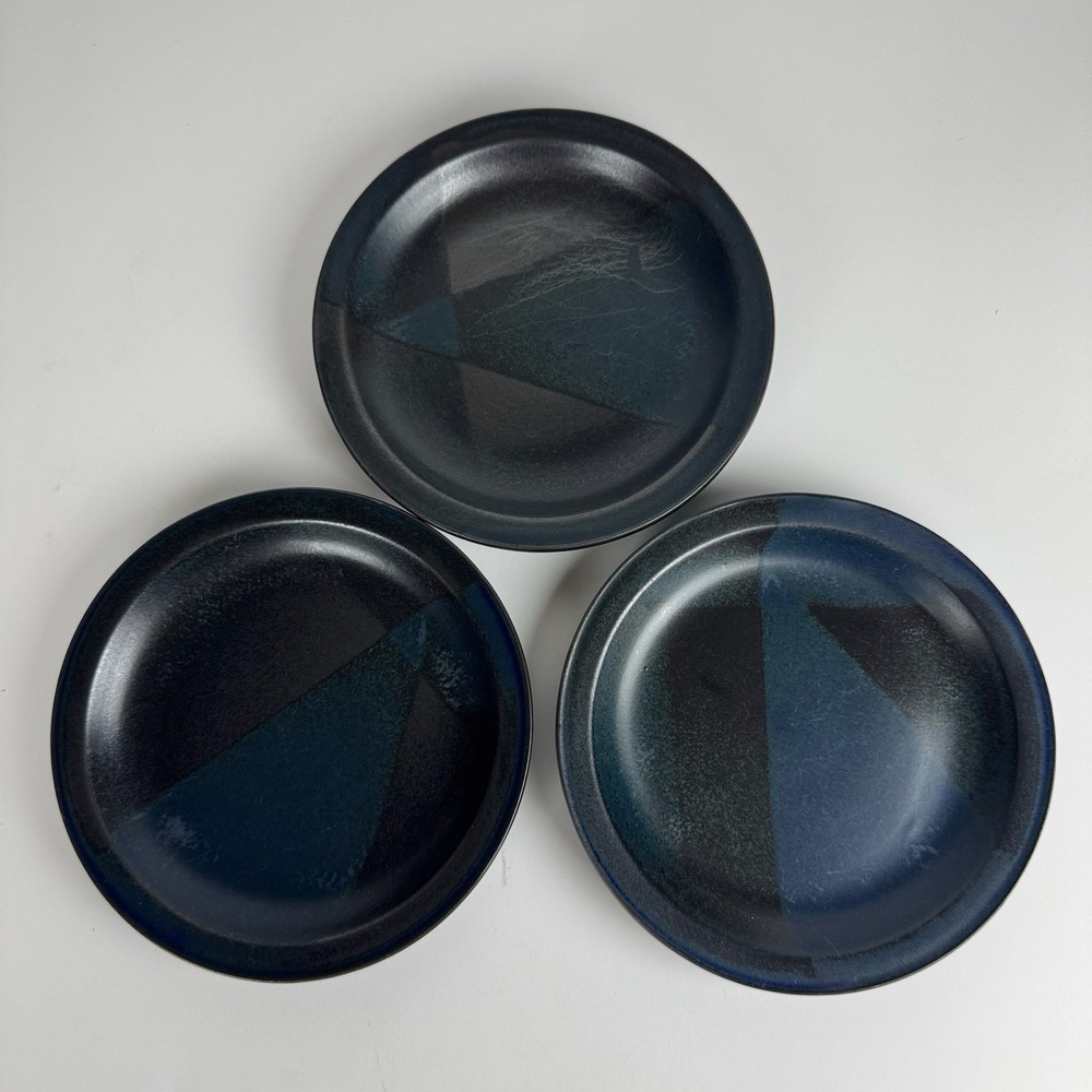 VTG Iron Mountain Stoneware Blue Ridge Bread And Butter Plates Lot Of 3