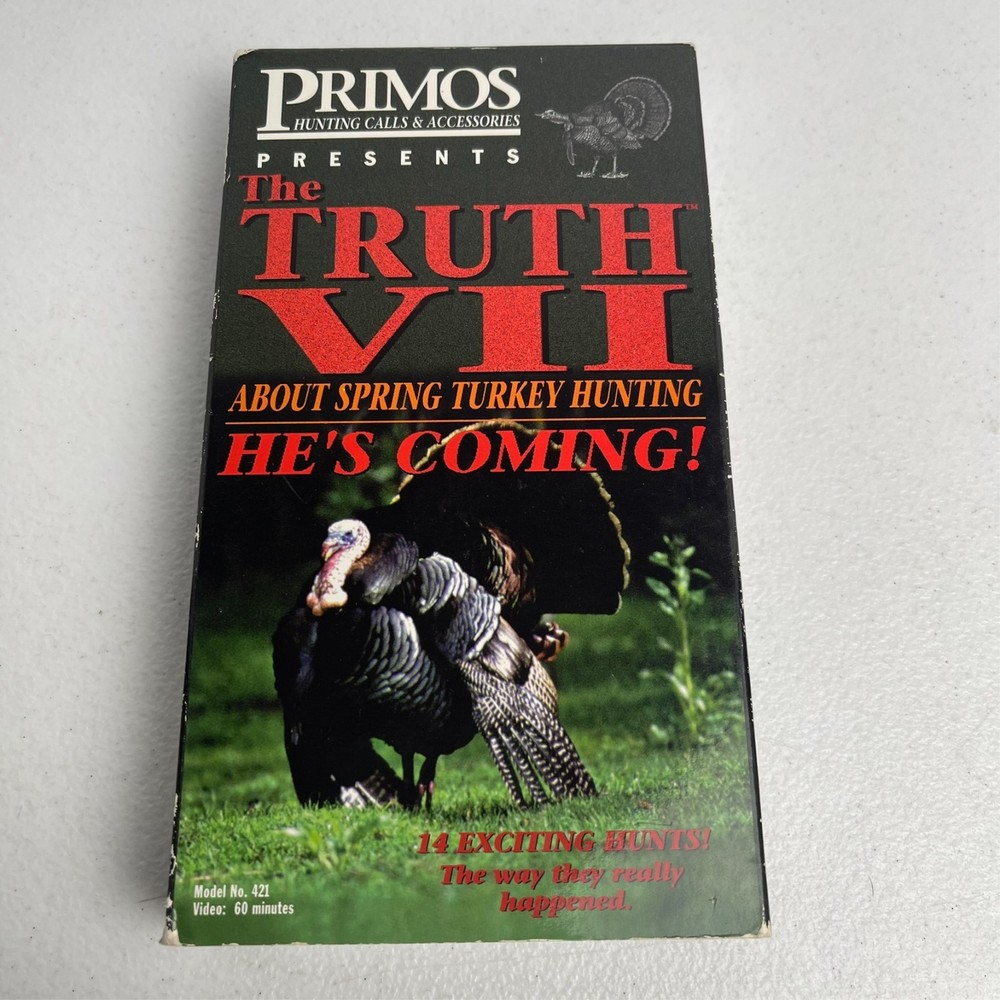 The Truth VII Primos Turkey Hunting Rare VHS