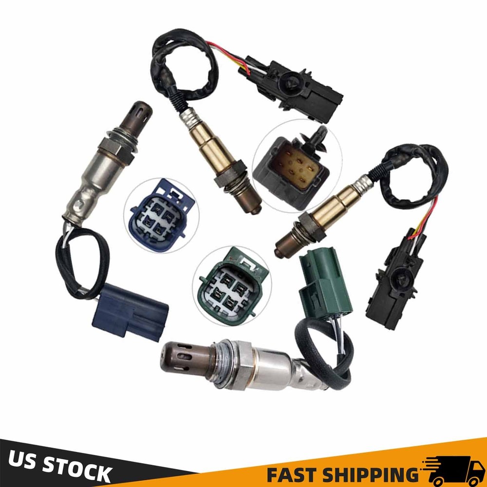 4Pcs Up&Down Oxygen Sensor For Nissan Frontier Xterra Pathfinder 4.0L 2005 2006