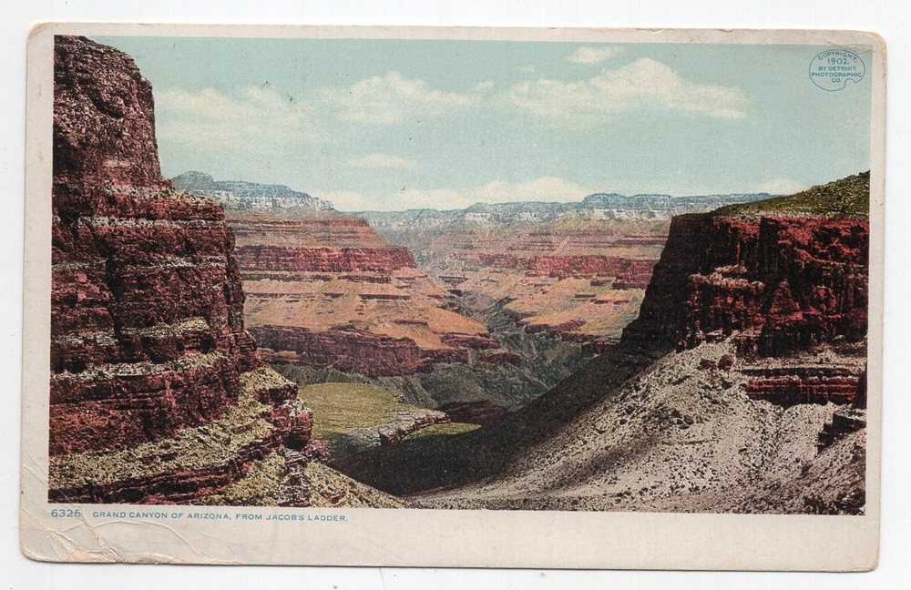 1910s? DB - CLOSEOUT - Jacob's Ladder, Grand Canyon Nat'l Park - Arizona