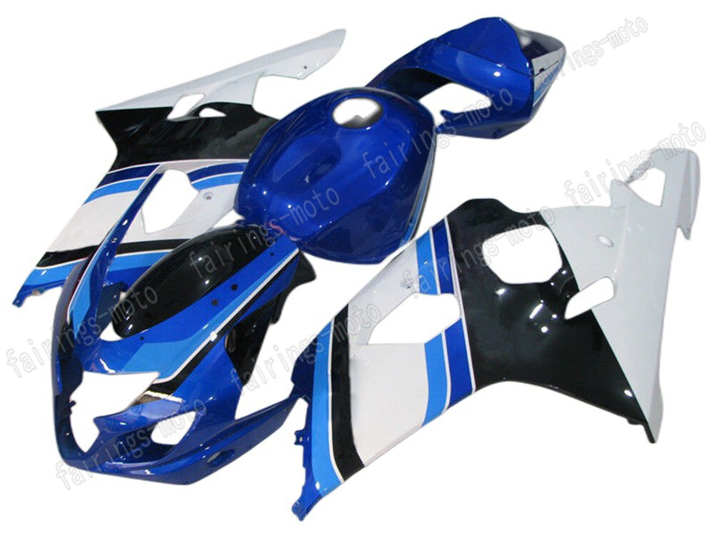 Blue White Black ABS Fairing for 2004-2005 GSXR 600 750 K4