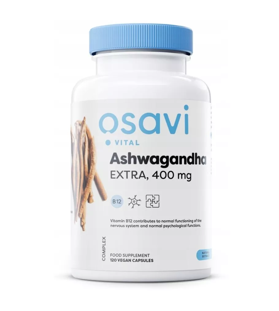 Ashwagandha Extra (Vital) 400mg - 120 cápsulas vegetales