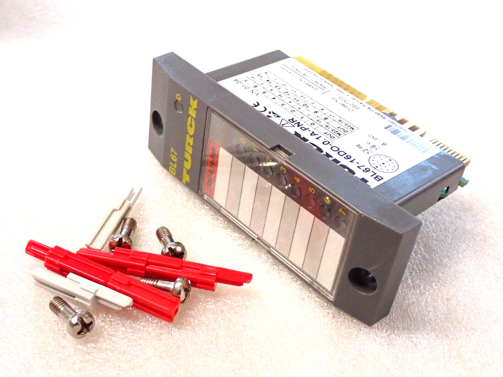 Euc-Turck Bl67-16Do-0.1A-Pnr Electronic I/O Module