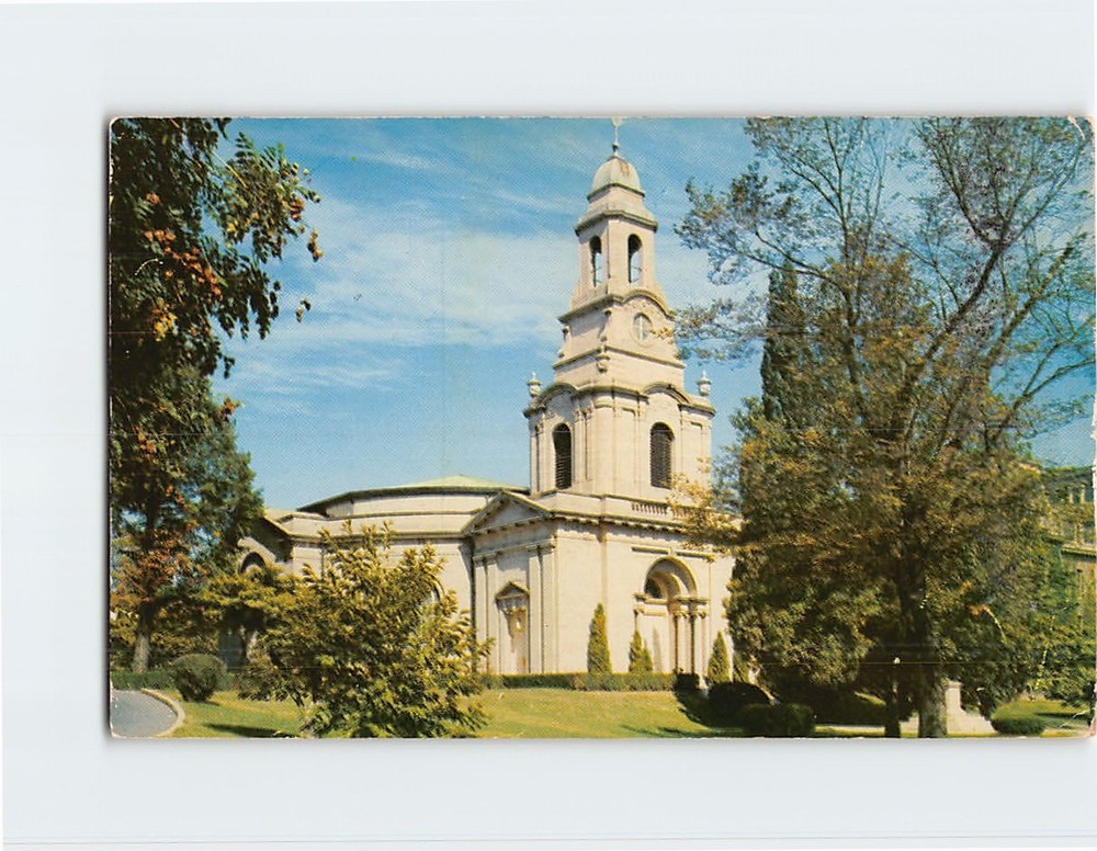 Postcard John Milton Colton Memorial Chapel Easton Pennsylvania USA