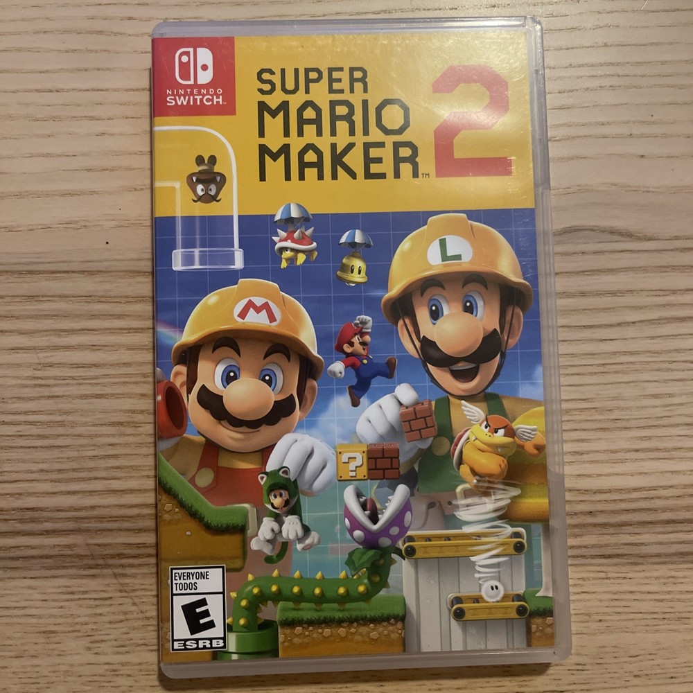 Super Mario Maker 2 (Nintendo Switch, 2019) Complete Tested Working